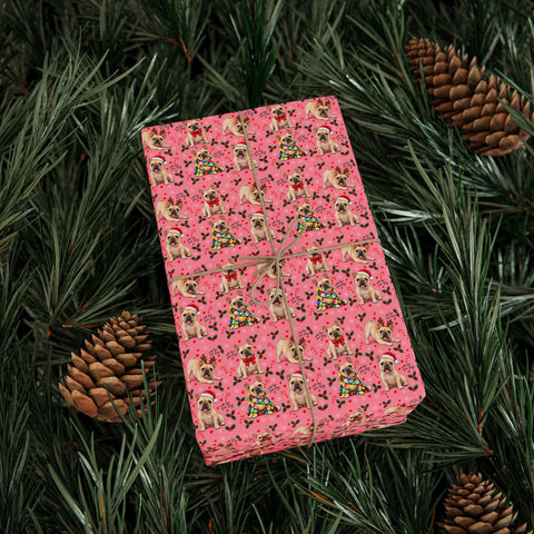 Custom Christmas Pet Wrapping Paper