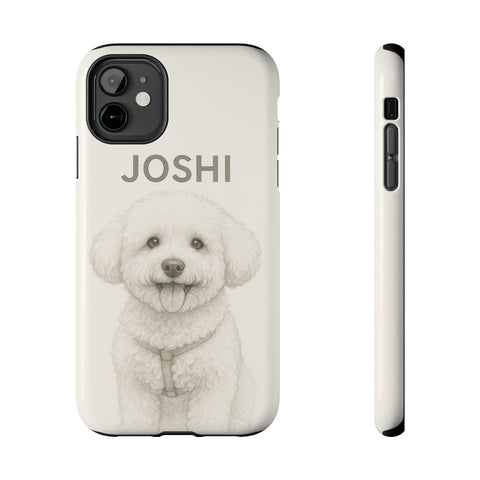 Custom Pet Pencil Drawing Though Phone Case