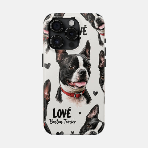 Custom Love My Pet Phone Case