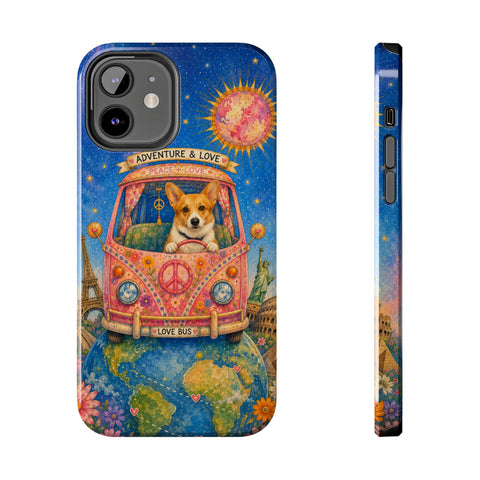 Custom Around The World With My Dog Phone Case