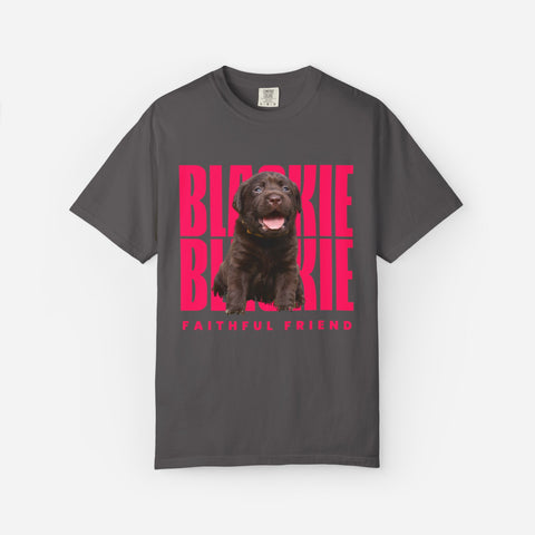 Billboard Custom Pet T-Shirt | Pink Font