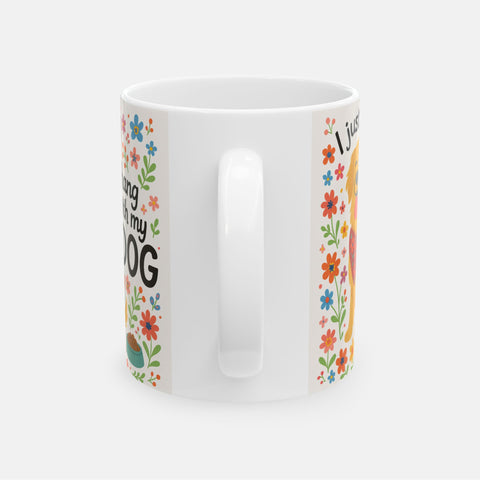 Custom Hand With My Dog Mug