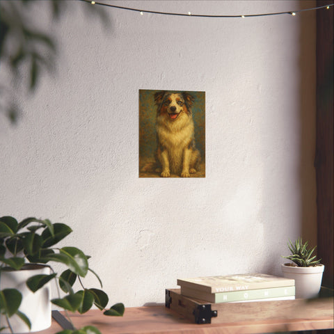 Custom Oil Painting Style Poster