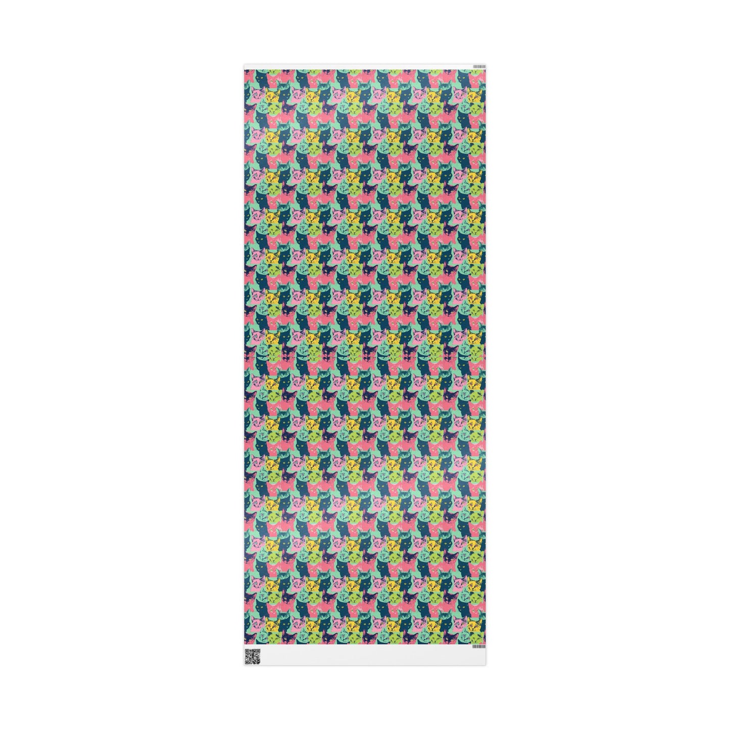 Colorful Cat Wrapping Paper - Playful Gift Wrap for Cat Lovers - Petunia Woof