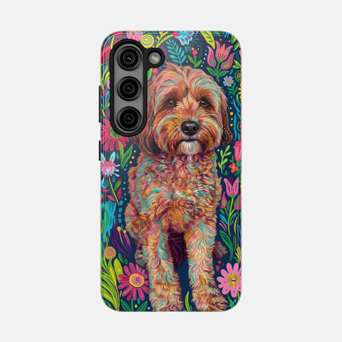 Custom Whimsical Pet Portrait Phone Case