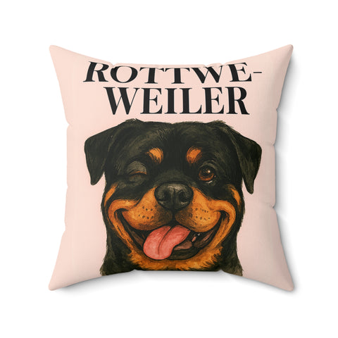 Custom Dog Throw Pillow