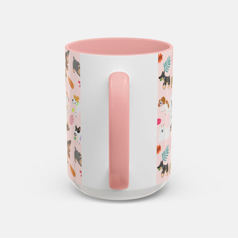Custom Dog Pattern Mug