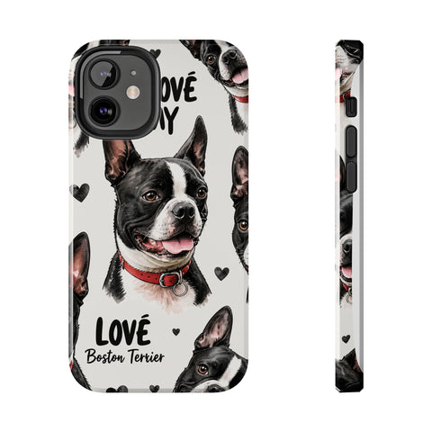 Custom Love My Pet Phone Case — personalised pet phone case — Petunia Woof