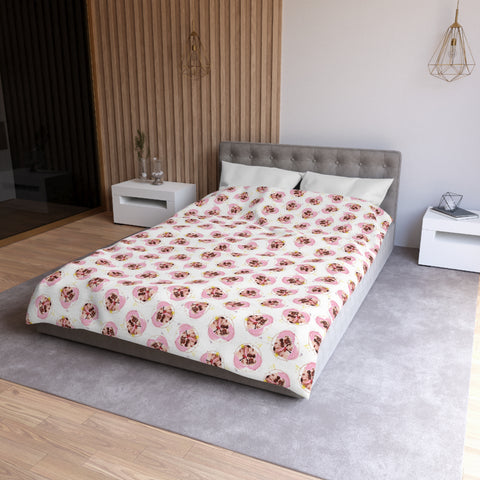 Custom Pet Cartoon Duvet Cover