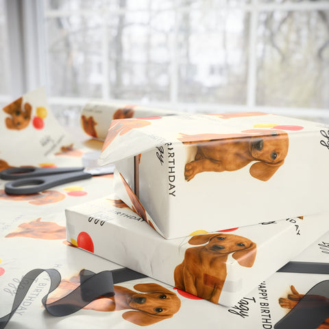 Custom Pet Wrapping Paper