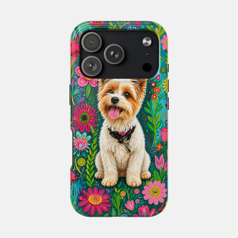 Custom Floral Pet Phone Case
