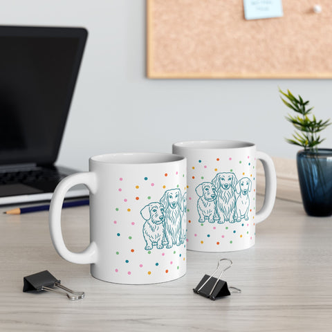 Custom Simple Drawing Pet Mug