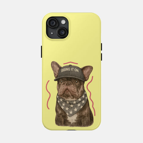 Custom Vibrant Pet Portrait Phone Case