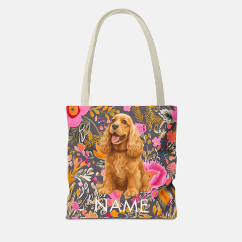 Custom Pet Portrait Tote Bag