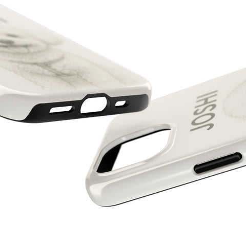 Custom Pet Pencil Drawing Though Phone Case