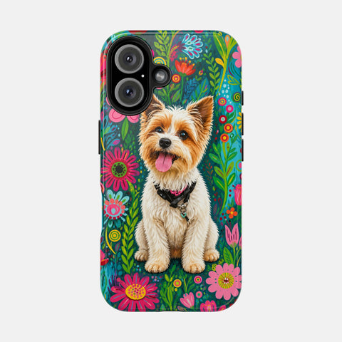 Custom Floral Pet Phone Case