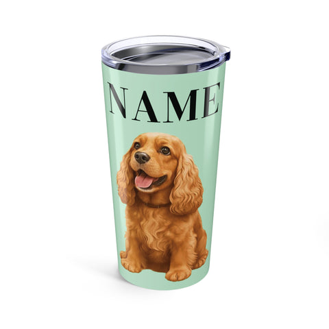 Custom Pet Portrait Tumbler