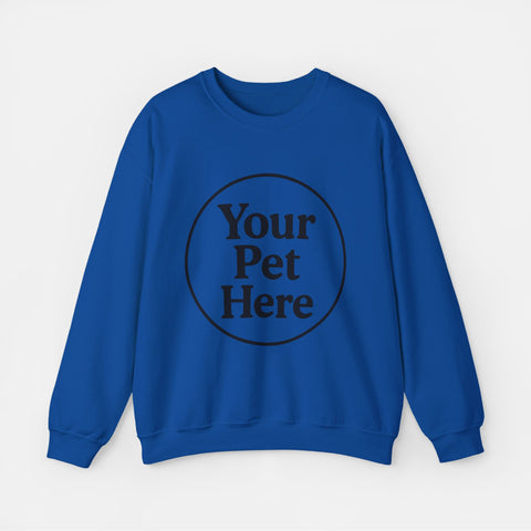 Copy of Sweatshirt — personalised pet gift — Petunia Woof