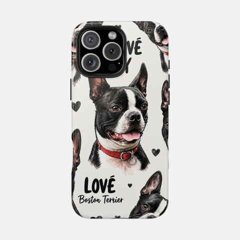 Custom Love My Pet Phone Case