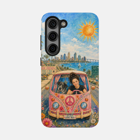 Custom San Diego Sunshine Ride Phone Case