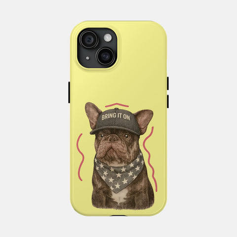 Custom Vibrant Pet Portrait Phone Case