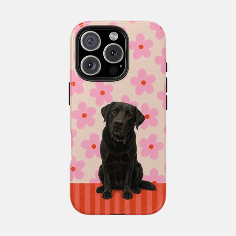 Custom Retro Floral Phone Case