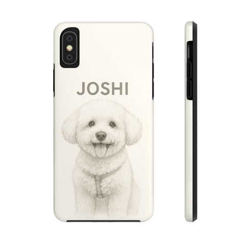 Custom Pet Pencil Drawing Though Phone Case