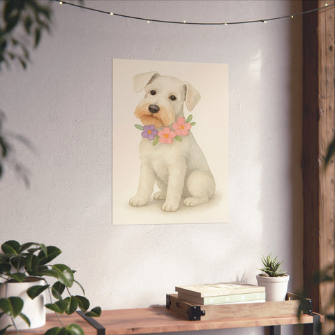Custom Watercolor Portrait Poster