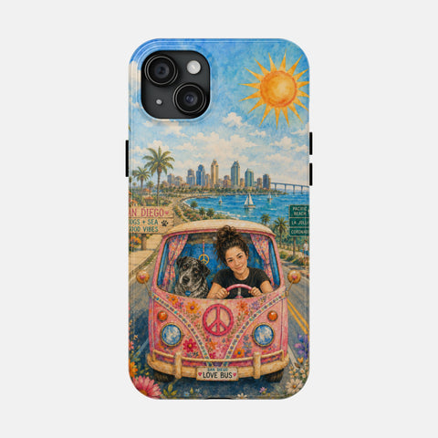 Custom San Diego Sunshine Ride Phone Case