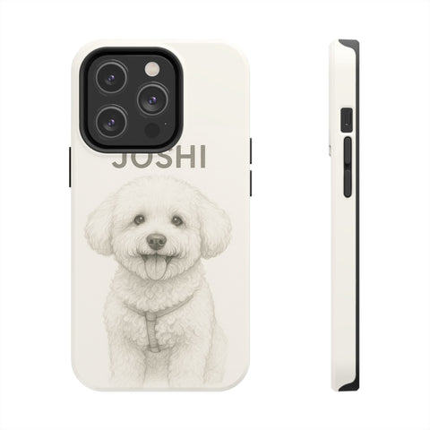 Custom Pet Pencil Drawing Though Phone Case