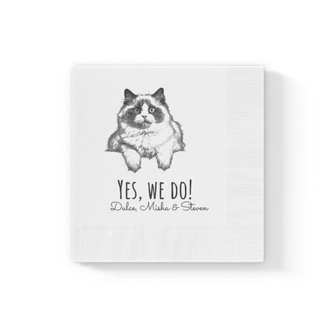 Custom Pet Napkins