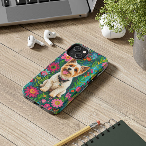 Custom Floral Pet Phone Case