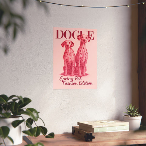 Custom Cover Magazine Style Poster