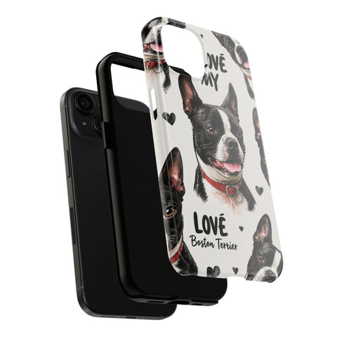 Custom Love My Pet Phone Case