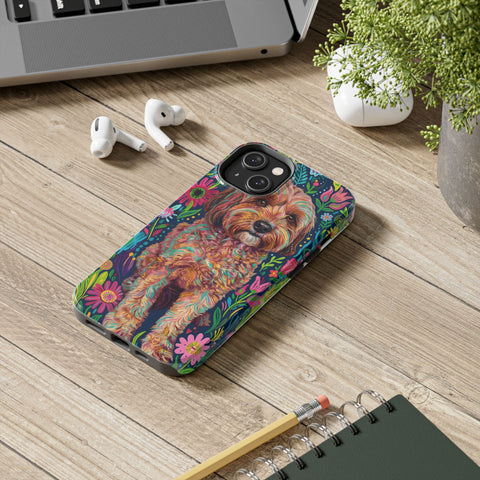 Custom Whimsical Pet Portrait Phone Case