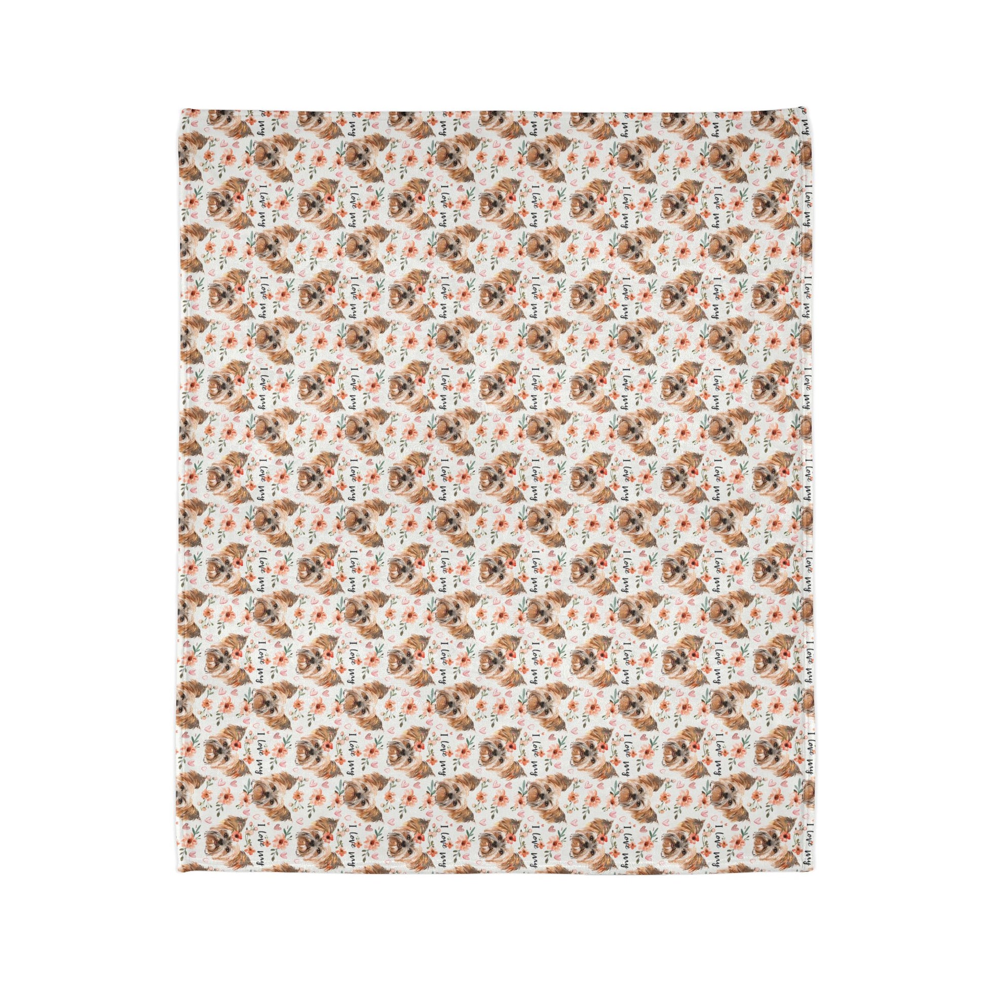 Cozy Floral Dog Blanket - Perfect Gift for Dog Lovers - Petunia Woof