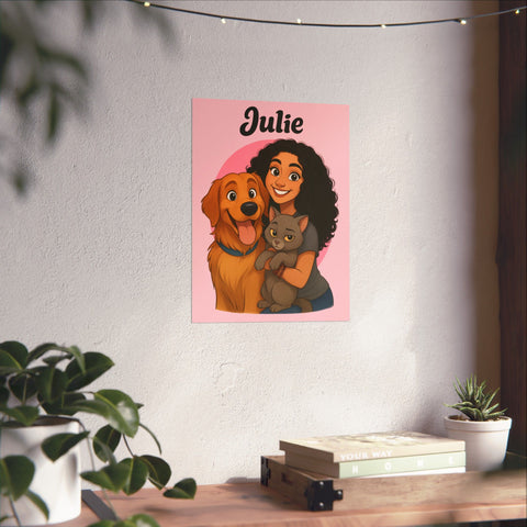 Custom Disney Style Poster
