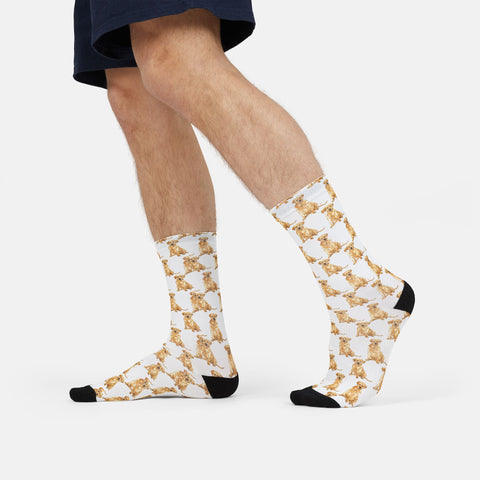 Labrador Pattern Socks