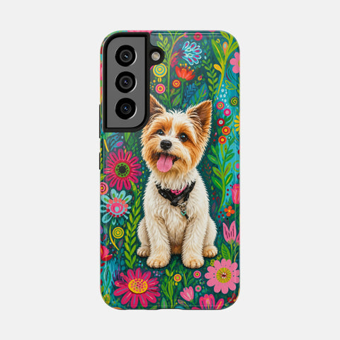 Custom Floral Pet Phone Case