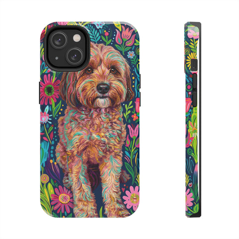 Custom Whimsical Pet Portrait Phone Case