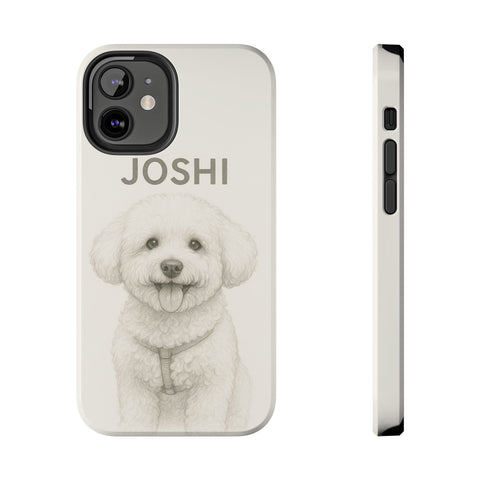 Custom Pet Pencil Drawing Though Phone Case