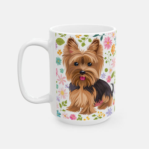 Yorkshire Floral Mug