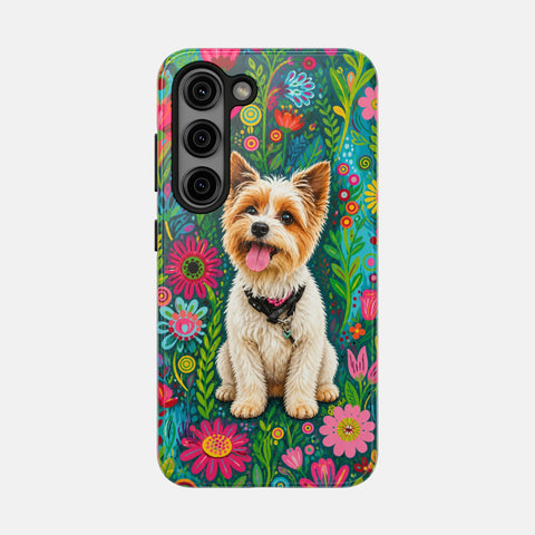 Custom Floral Pet Phone Case