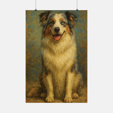 Custom Oil Painting Style Poster
