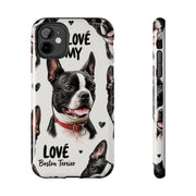 Custom Love My Pet Phone Case