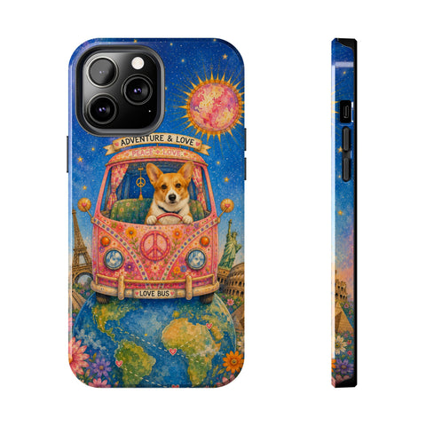 Custom Around The World With My Dog Phone Case