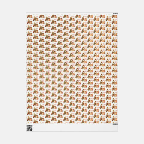 Custom Marry Christmas Pet Wrapping Paper