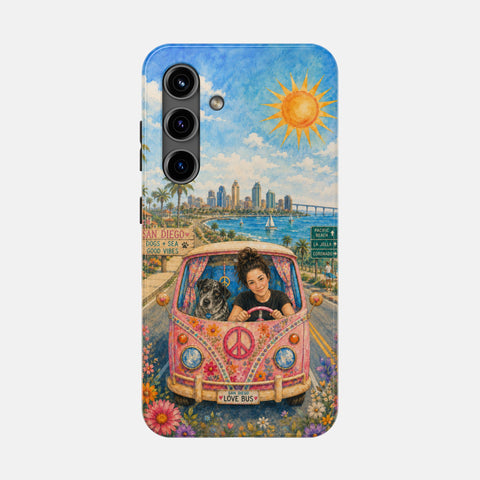 Custom San Diego Sunshine Ride Phone Case