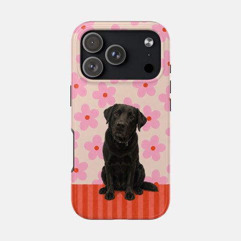 Custom Retro Floral Phone Case