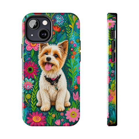 Custom Floral Pet Phone Case